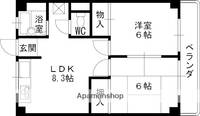 物件の間取り画像