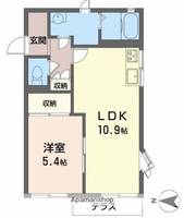 ココレスポアの間取り