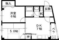 物件の間取り画像