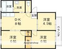 物件の間取り画像