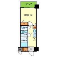 兵庫県神戸市長田区松野通3丁目の賃貸マンションの間取り