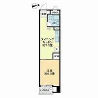 シャンボール天満0512の間取り