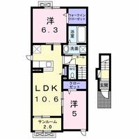 物件の間取り画像