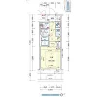 プレサンス新大阪ザ・シティ0711の間取り
