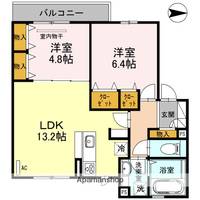 セジュール蔵の間取り