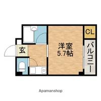 ハイツ富田の間取り