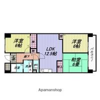 エバーグリーンハイツの間取り