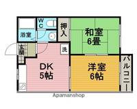 フレグランス豊中102の間取り