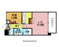 大阪府豊中市螢池西町2丁目の賃貸マンション908の間取り