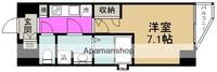 ララプレイス大阪福島ミラの間取り