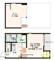 物件の間取り画像