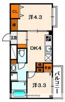 物件の間取り画像
