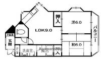 物件の間取り画像
