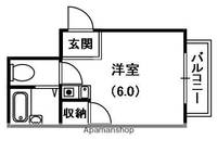 大阪府寝屋川市香里北之町の賃貸マンションの間取り