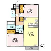 物件の間取り画像