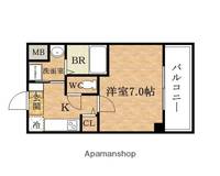 エクシード弁天Ⅲの間取り