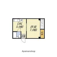 大阪府大阪市港区八幡屋1丁目の賃貸マンションの間取り
