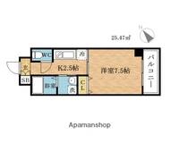 大阪府大阪市此花区島屋3丁目の賃貸マンションの間取り