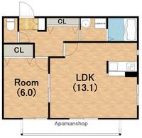 物件の間取り画像