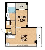 物件の間取り画像