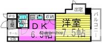 大阪府大阪市北区同心2丁目の賃貸マンションの間取り