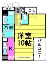 大阪府大阪市北区西天満3丁目の賃貸マンションの間取り