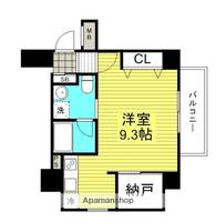 大阪府大阪市北区西天満3丁目の賃貸マンションの間取り