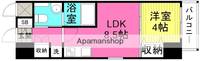 大阪府大阪市淀川区十三元今里1丁目の賃貸マンションの間取り