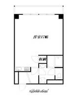 大阪府大阪市北区樋之口町の賃貸マンションの間取り
