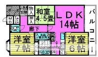 物件の間取り画像