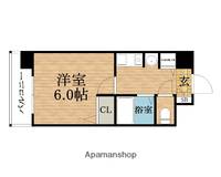 大阪府大阪市中央区久太郎町1丁目の賃貸マンションの間取り