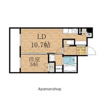 大阪府大阪市中央区久太郎町1丁目の賃貸マンションの間取り