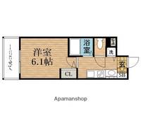 大阪府大阪市中央区島之内1丁目(マンション)の賃貸物件の間取り