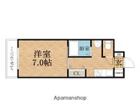 大阪府大阪市中央区法円坂1丁目の賃貸マンションの間取り