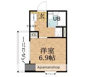大阪府大阪市中央区内久宝寺町2丁目(マンション)の賃貸物件の間取り