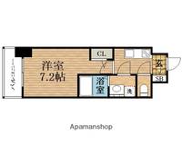 大阪府大阪市中央区谷町1丁目の賃貸マンションの間取り