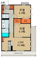 物件の間取り画像