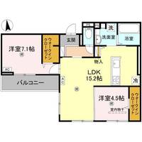 物件の間取り画像