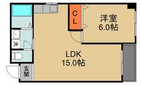 ハイツタカヒロの間取り