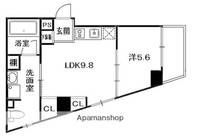 大阪府枚方市新町1丁目の賃貸マンションの間取り