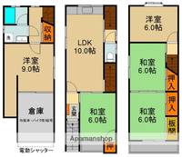 大阪府門真市上野口町(一戸建)の賃貸物件の間取り