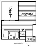 サンセルジュ香里園の間取り