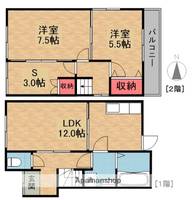 物件の間取り画像