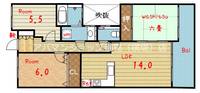物件の間取り画像