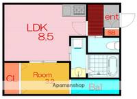 物件の間取り画像