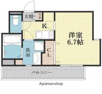 U RESIDENCE新大阪707の間取り