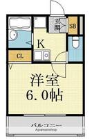 シティライト江坂203の間取り