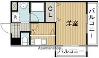 プレステージ天神Ⅲの間取り