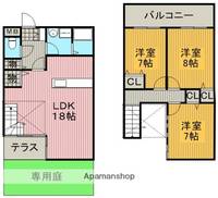 K−FLATの間取り