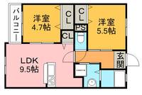 物件の間取り画像